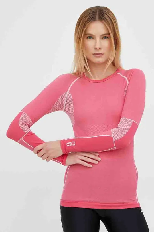 roza Funkcionalna majica z dolgimi rokavi CMP Ženski