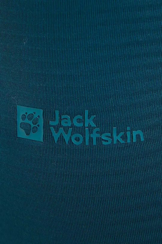 zielony Jack Wolfskin legginsy funkcyjne Infinite