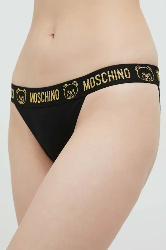 Moschino Underwear komplet biustonosz i figi 95 % Bawełna, 5 % Elastan
