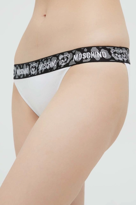 λευκό Σλιπ Moschino Underwear Γυναικεία