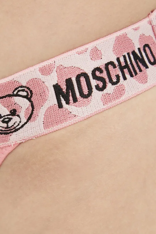 ροζ Σλιπ Moschino Underwear