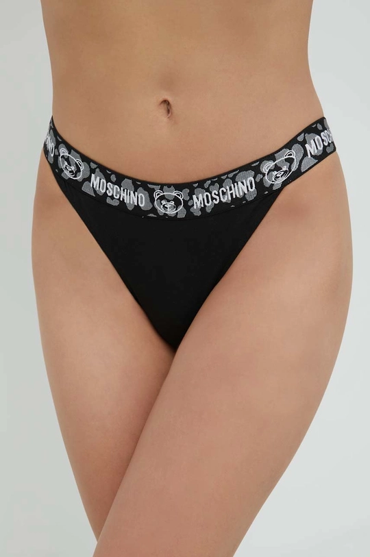 čierna Nohavičky Moschino Underwear Dámsky