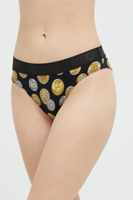 μαύρο Brazilian στρινγκ Moschino Underwear Γυναικεία