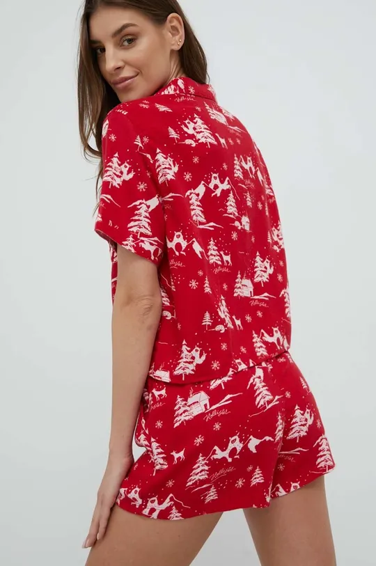 Hollister Co. piżama czerwony
