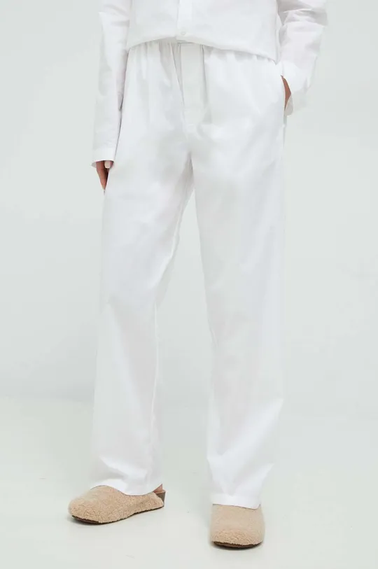Παντελόνι πιτζάμας Calvin Klein Underwear λευκό