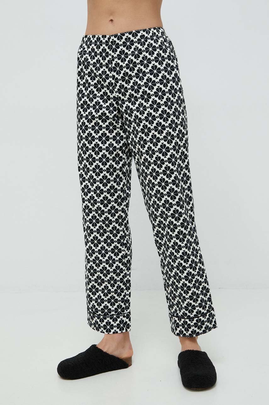 czarny Kate Spade piżama bawełniana