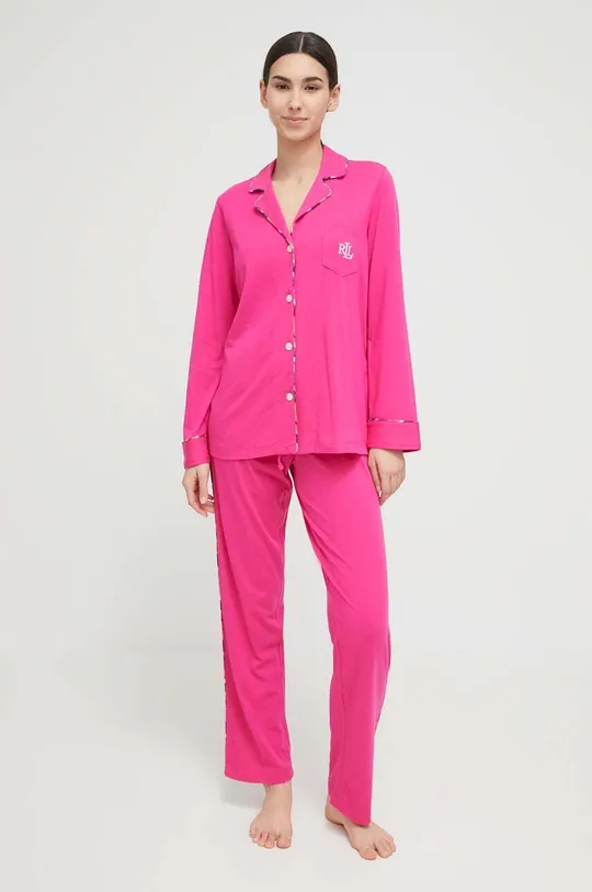 rózsaszín Lauren Ralph Lauren pizsama Női