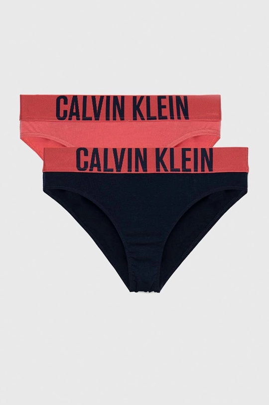 ružová Detské nohavičky Calvin Klein Underwear 2-pak Dievčenský