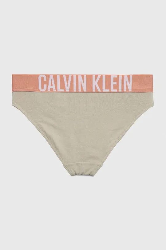 zielony Calvin Klein Underwear figi dziecięce 2-pack