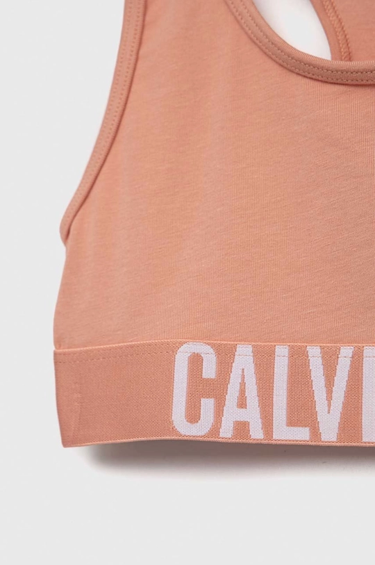 pomarańczowy Calvin Klein Underwear biustonosz dziecięcy 2-pack