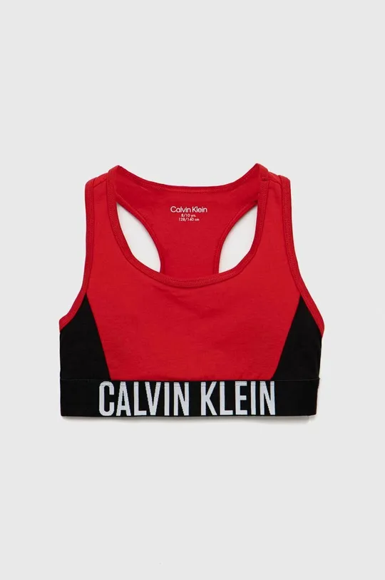 Calvin Klein Underwear biustonosz dziecięcy 2-pack czerwony