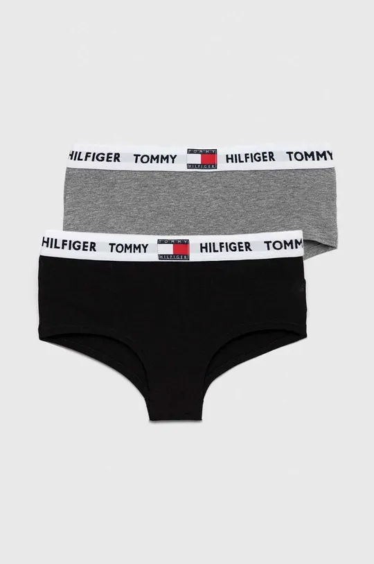 сірий Дитячі труси Tommy Hilfiger 2-pack Для дівчаток