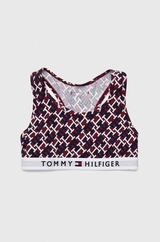 Detská podprsenka Tommy Hilfiger 2-pak burgundské