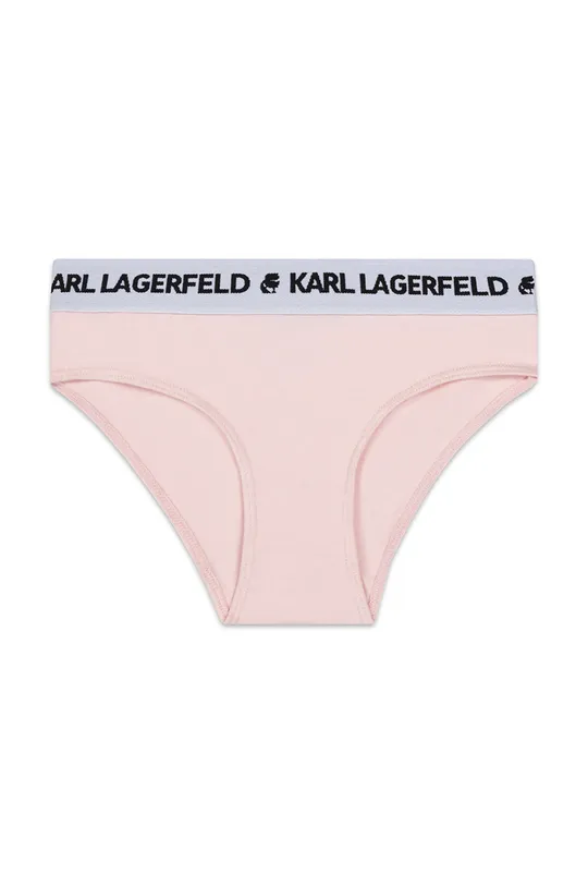 Karl Lagerfeld figi dziecięce (4-pack) różowy