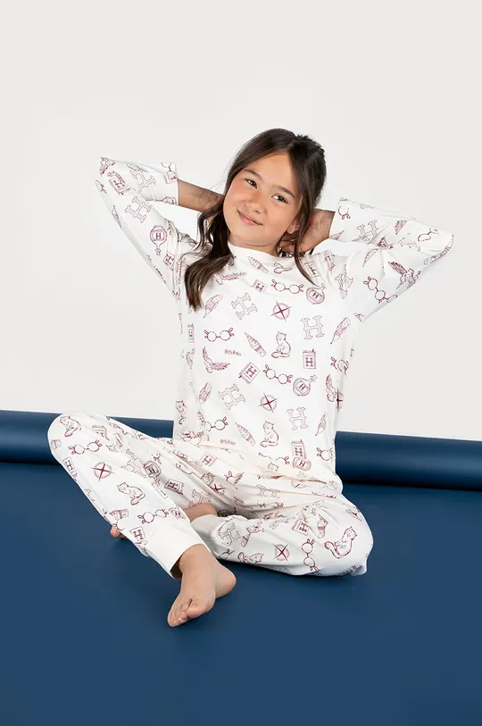 béžová Detské pyžamo Coccodrillo