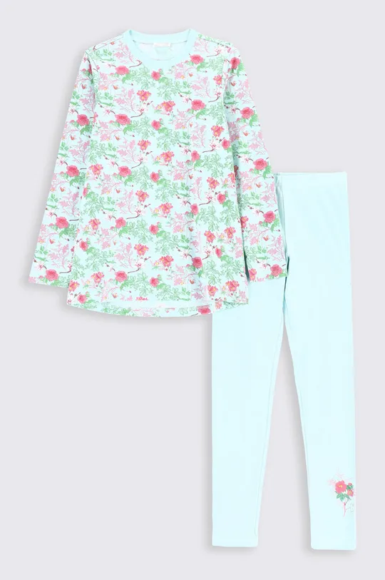 többszínű Coccodrillo gyerek pamut pizsama Lány