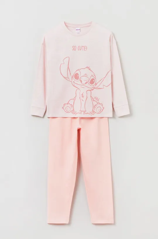 roza Otroška pižama OVS Dekliški