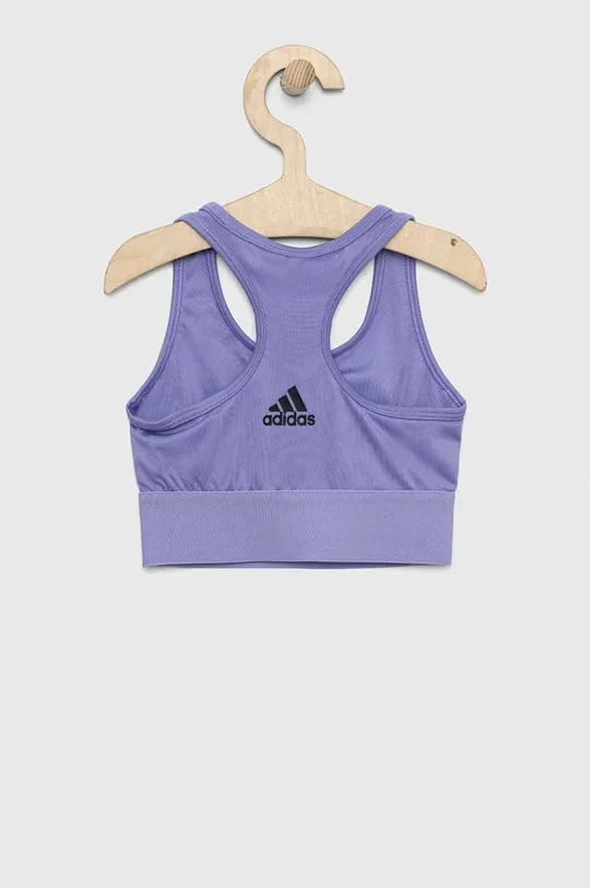Дитячий спортивний бюстгальтер adidas фіолетовий