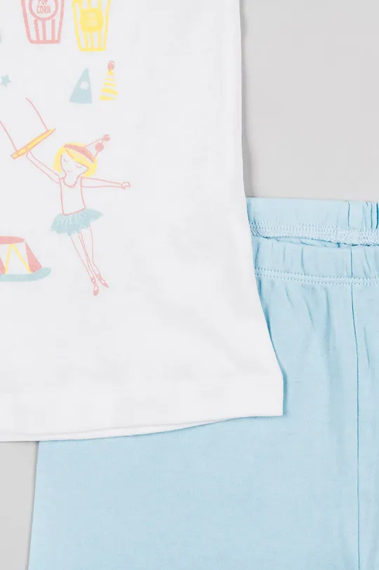 multicolor zippy piżama dziecięca (2-pack)