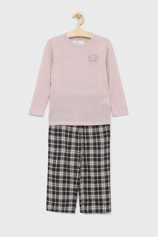 ružová Detské pyžamo Abercrombie & Fitch Dievčenský
