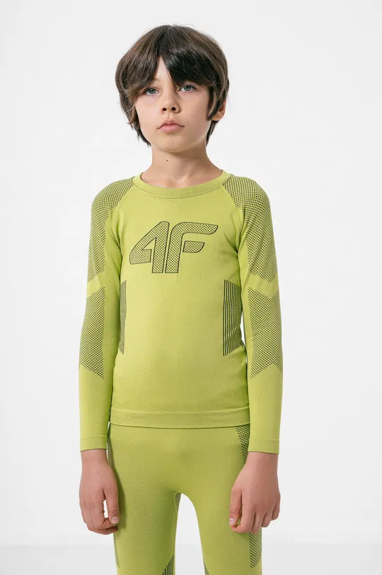 Детский комплект функционального нижнего белья 4F зелёный