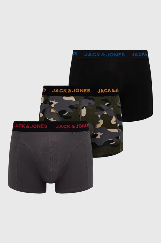 γκρί Μποξεράκια Jack & Jones 3-pack Ανδρικά