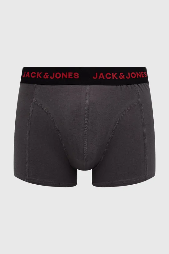 Μποξεράκια Jack & Jones 3-pack γκρί