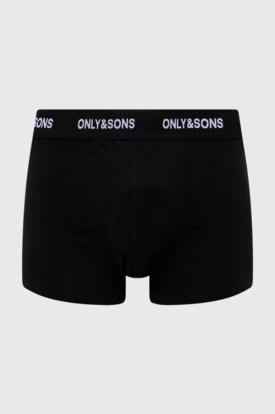 Boxerky Only & Sons 3-pak modrá