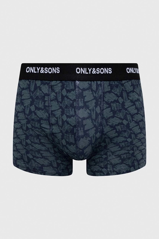 Boxerky Only & Sons 3-pak  95% Bavlna, 5% Elastan