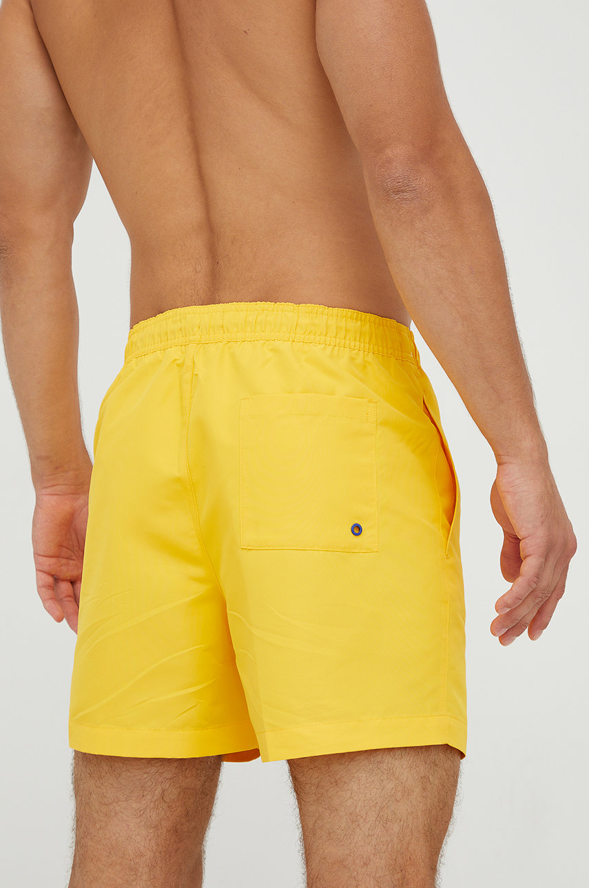 Calvin Klein pantaloni scurti de baie culoarea galben ANSWEAR.ro