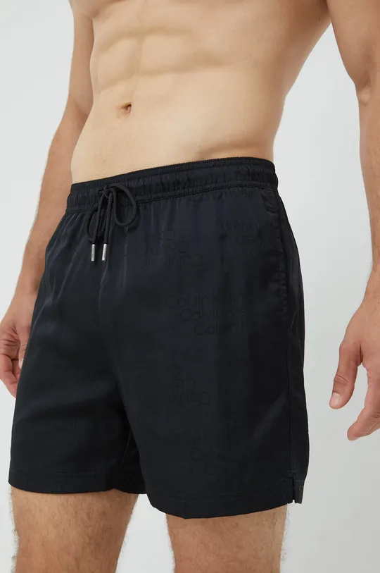 Kratke hlače za kopanje Calvin Klein črna