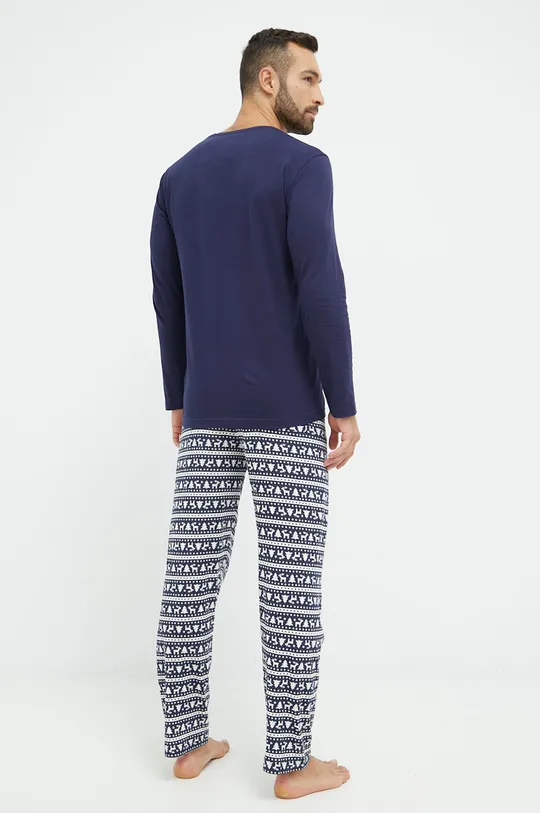 Βαμβακερές πιτζάμες Tom Tailor σκούρο μπλε