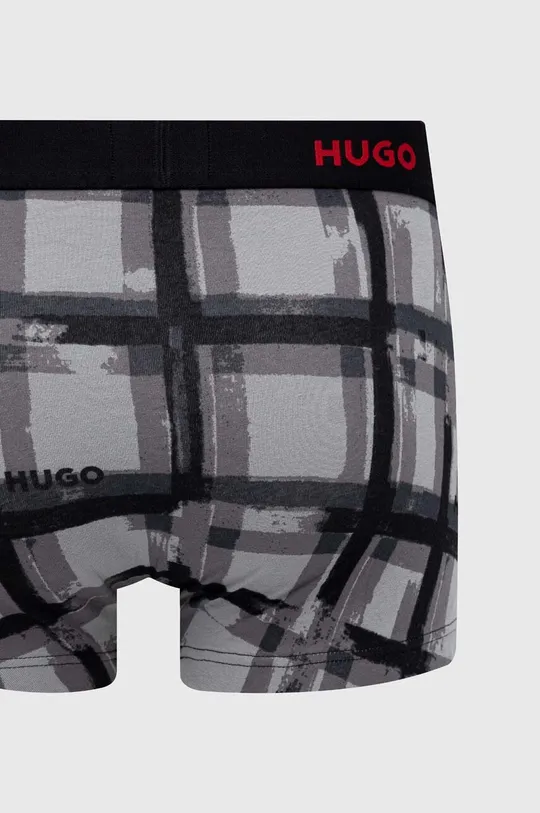 сірий Боксери HUGO 3-pack