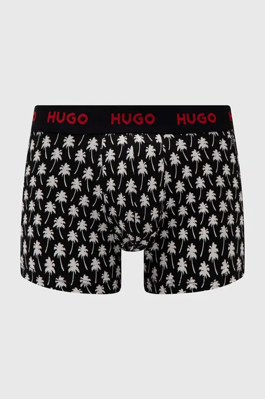 чорний Боксери HUGO 3-pack