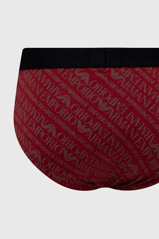 Slipy Emporio Armani Underwear červená