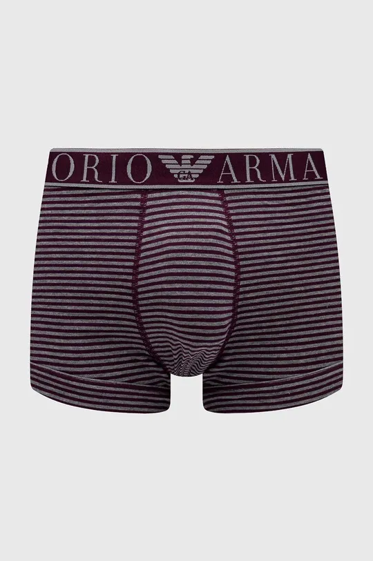 Boxerky Emporio Armani Underwear 2-pak fialová
