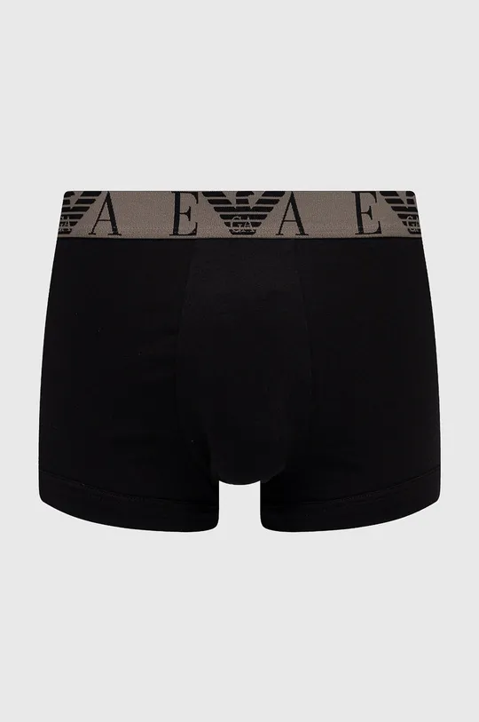 Bokserice Emporio Armani Underwear (3-pack)  Temeljni materijal: 95% Pamuk, 5% Elastan Manžeta: 87% Poliester, 13% Elastan