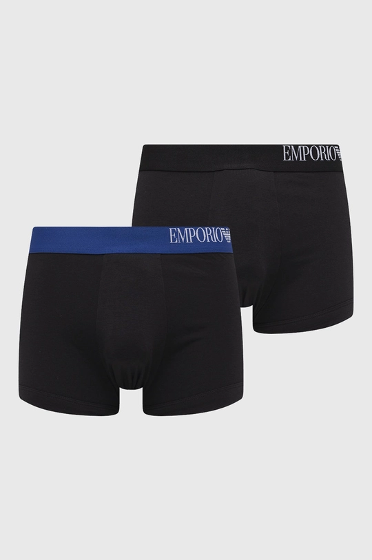 črna Boksarice Emporio Armani Underwear (3-pack) Moški