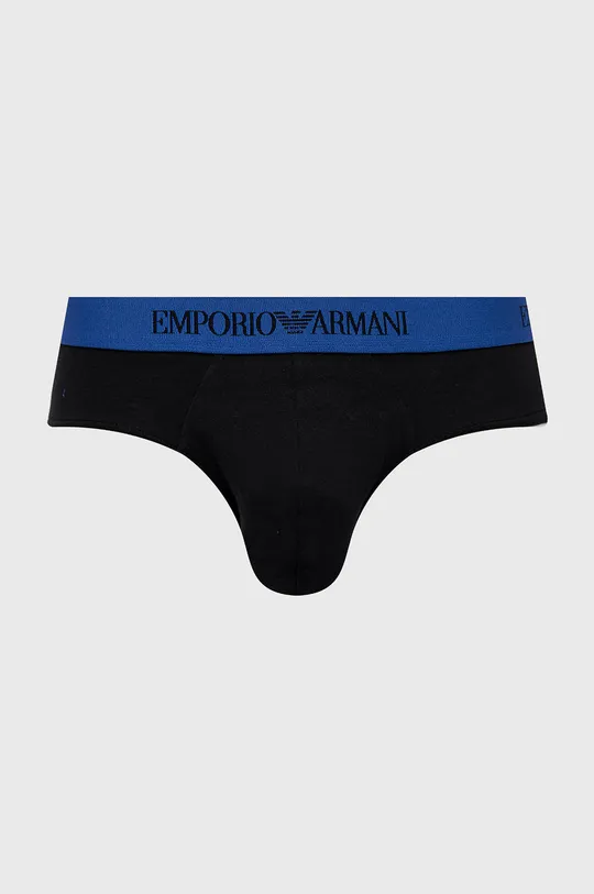 Σλιπ Emporio Armani Underwear  Κύριο υλικό: 100% Βαμβάκι Ταινία: 85% Πολυεστέρας, 15% Σπαντέξ