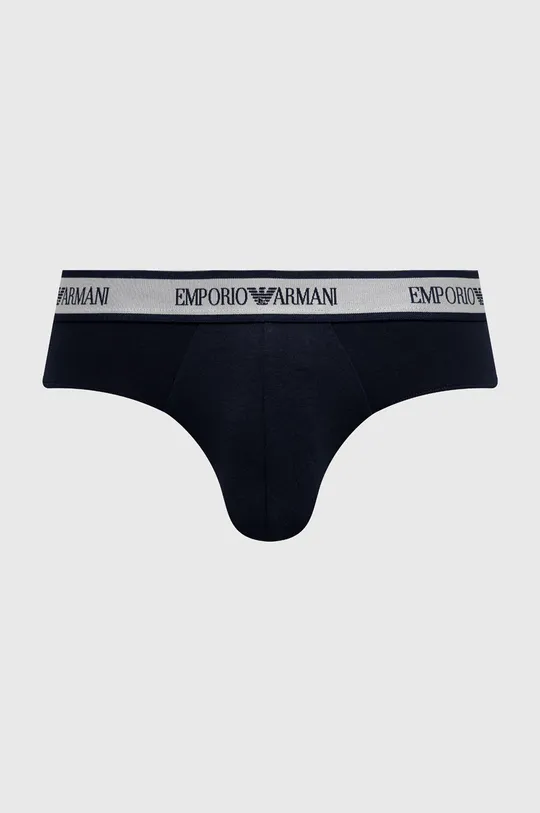 Slipy Emporio Armani Underwear (2-pak)  1. látka: 95% Bavlna, 5% Elastan 2. látka: 48% Polyester, 45% Polyamid, 7% Elastan