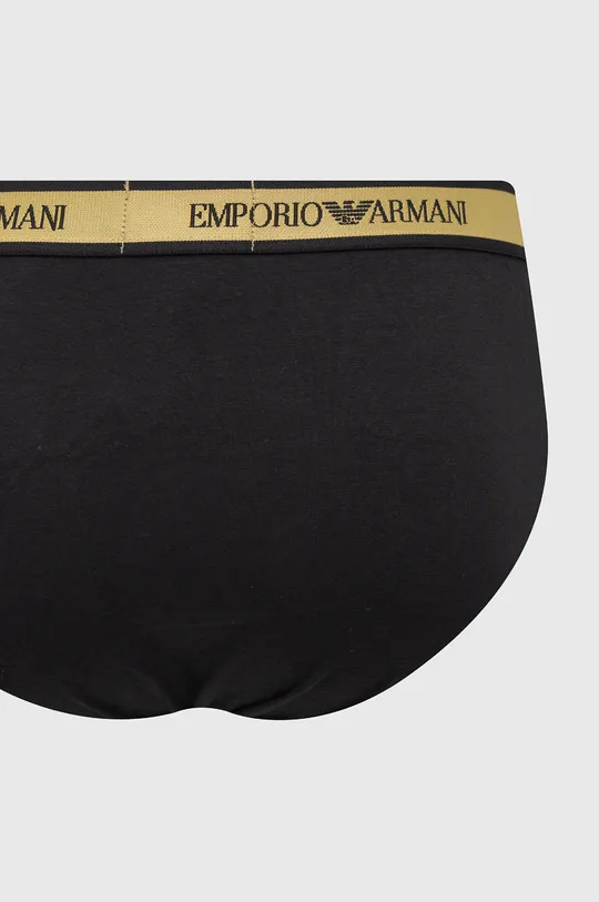 Emporio Armani Underwear σλιπ (2-pack) μαύρο