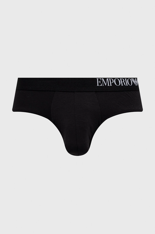 čierna Slipy Emporio Armani Underwear (3-pak)