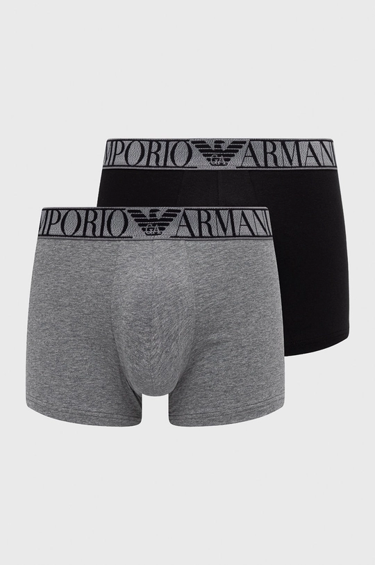 siva Boksarice Emporio Armani Underwear Moški