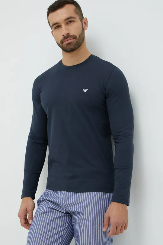Bavlnené pyžamo Emporio Armani Underwear  Základná látka: 100% Bavlna Lepiaca páska: 85% Polyester, 15% Elastan