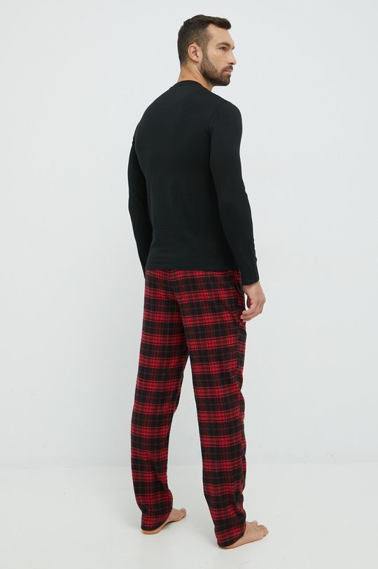 Emporio Armani Underwear piżama bawełniana czarny