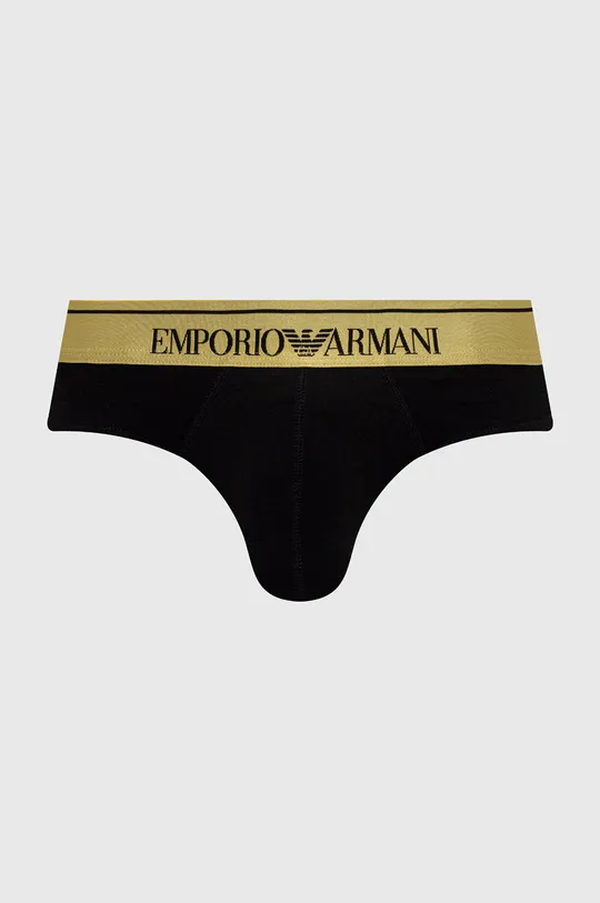 μαύρο Σλιπ Emporio Armani Underwear Ανδρικά
