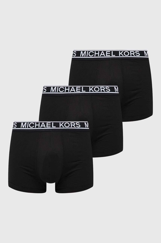 črna Boksarice Michael Kors 3-pack Moški