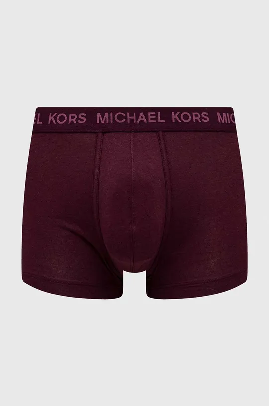 Boxerky Michael Kors 3-pak burgundské