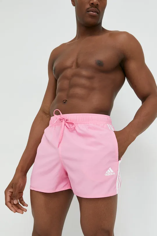 roza Kopalne kratke hlače adidas Performance Moški