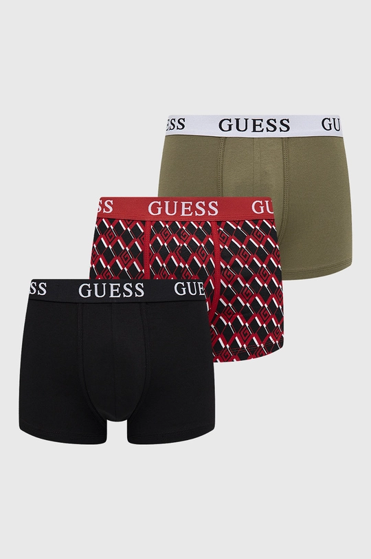 crna Bokserice Guess 3-pack Muški